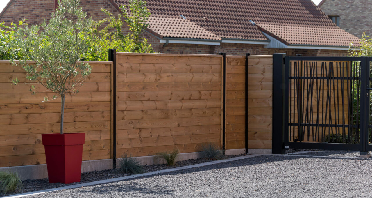 cloture palissade bois alu Villeneuve d'ascq cloture palissade bois alu Villeneuve d'ascq